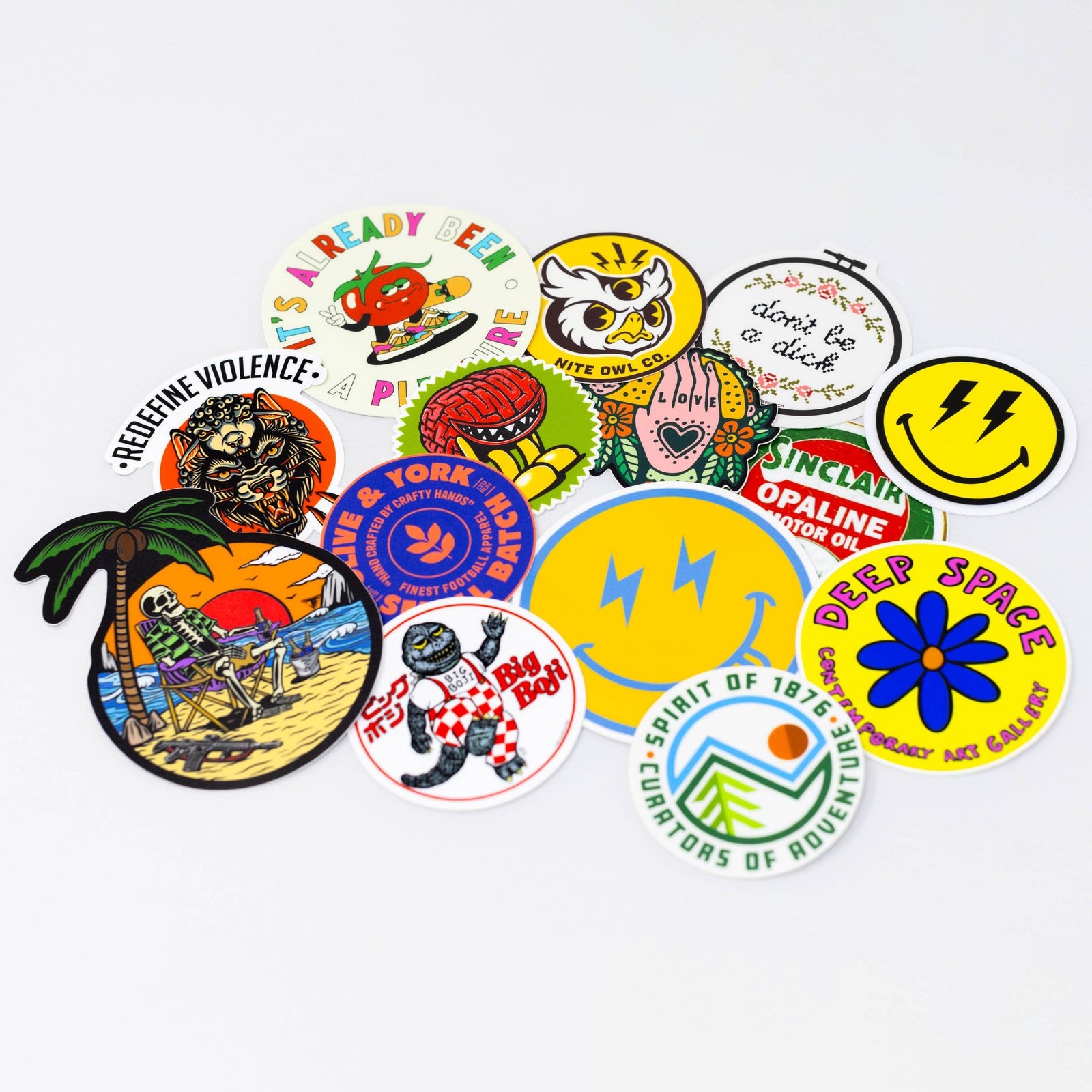 White Vinyl Stickers photo 2